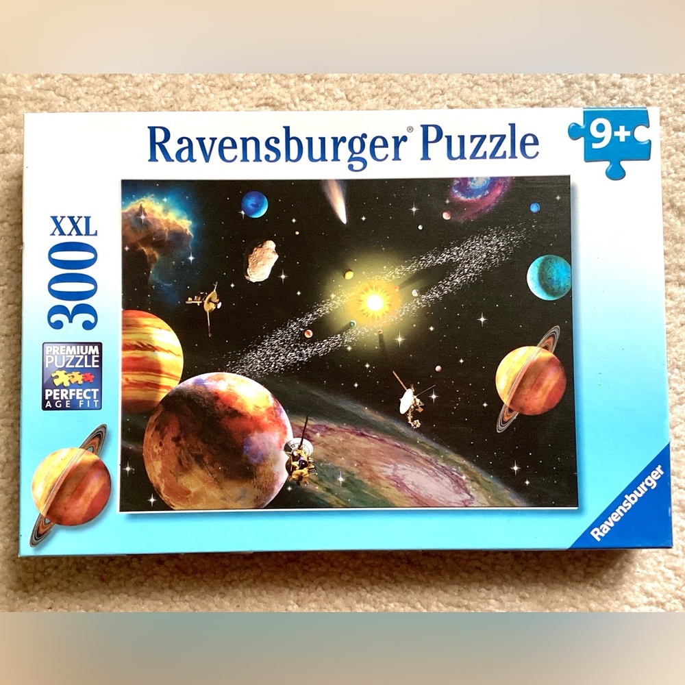 300 PEICE RAVENSBURGER SOLAR SYSTEM PUZZLE